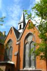 Die Ansicht der Kirche St. Norbert in Calbe